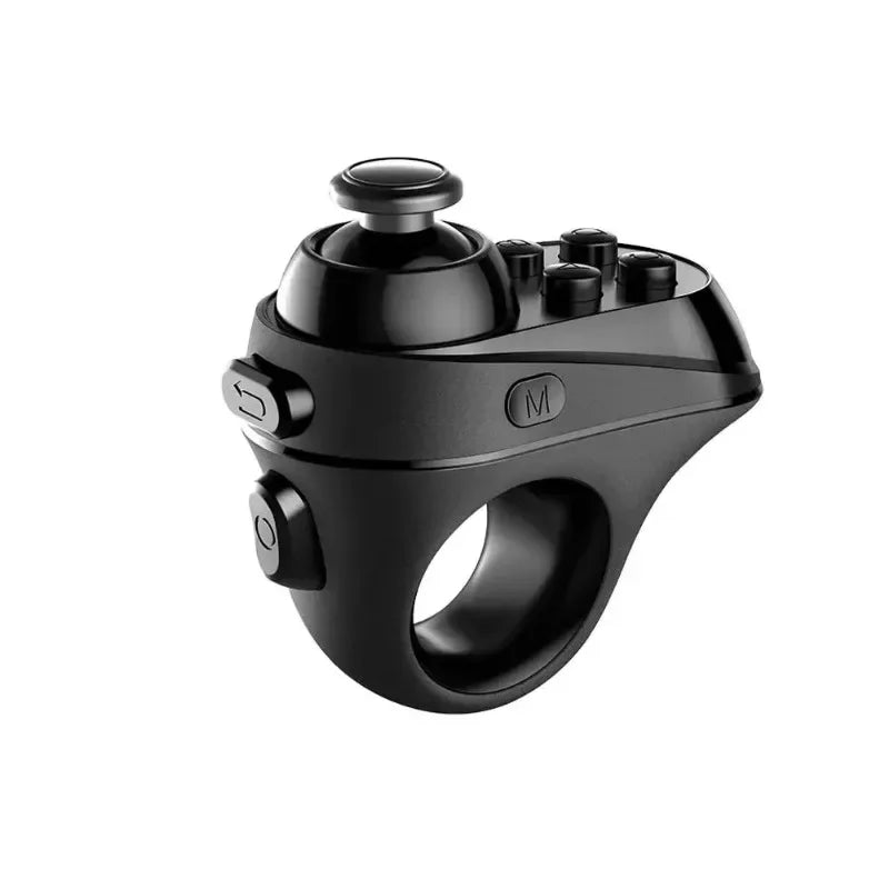 HandsCross Bluetooth VR controller for phones with ergonomic ring design and multiple control buttons