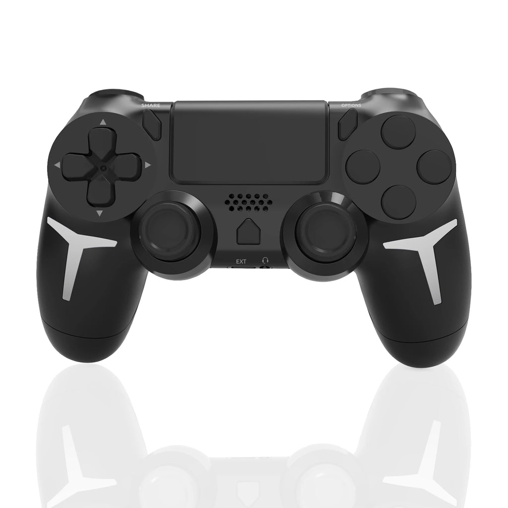 HandsCross black Bluetooth controller for PC with dual joysticks and ergonomic design